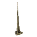 Alloy Dubai Halifah Tower Satue World Landmark Building Home Decor Bronze