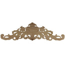 Carving Natural Wood Appliques For Furniture Cabinet Unpainted Wooden Mould F7G5