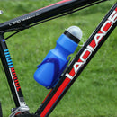 650ml Outdoor Cycling Bicycle Water Bottle w/ Kettle Holder (Blue + Blue)