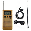 Mini Lcd Digital FM/AM Radio Speaker With Alarm Clock And Time Display Func