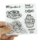 Sweet life Transparent Clear Stamps for DIY scrapbooking cards Decor  Z