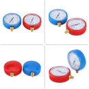 2Pcs Car Auto High Low Tester Gauge Car Air Conditioner Refrigerant Pressur
