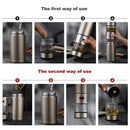 570Ml Glass Water Bottle with Tea Strainer Tea Water Separation Infuser Fre