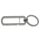 Anti Corrosion Titanium Alloy Key Ring Carabiner Hook Anti Lost Buckle 32mm