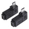 2pcs 90 Degree Mini USB Female to Micro USB Male Adapter Connector
