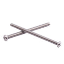 M2.5 x 35mm 304 Stainless Steel Phillips Round Head Screws Bolt 60pcs C1B2