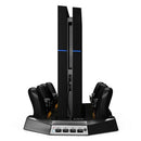 Vertical charge Stand Dual Cooler Fans For PS4 Playstation 4 Console contro