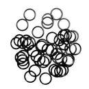 100pcs 12mm O Rings Bra Strap Adjuster + 100 x 10mm Fig 8 Bra Strap Adjuster