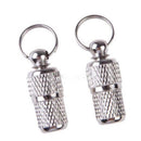 2X Anti-Lost Pet Dog Cat Puppy ID Address Name Labels Tags Barrel Tube Collar Ew