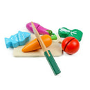 Fruit And Vegetables Play Kitchen Food For Pretend Cutting Food Toys - Educ