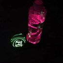 Car Led Light Water Bottle Mat Coaster Anti-Slip Colorful Light Coaster Cha