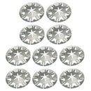 10x Exhaust Heat Shield Clip Nut Washers for  TRANSPORTER T4 T5 GOLF LUPO POL F5