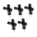 Set of 10 Plastic Garden Cleaning Brush 42x12cm   Tank Cleaning Brush