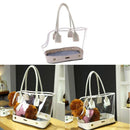 Cute Transparent Small Pet Cat Dog Travel Luxury Carrier Bag Chihuahua Dog  N8S8