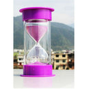 Round Cover Hourglasses Hourglass Timer, 10 Minutes Purple