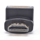 2x HDMI 90 Degree Elbow Connector Male to Female Wall-mounted TV HDMI Adapter^LJ