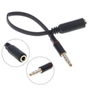 1Pc 3.5mm audio jack male to female headphone extender cable for phone tableA3C