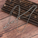 Statement Punk Rock Metal Chain Necklace Simple Choker Hip hop Men JewelryGift3C