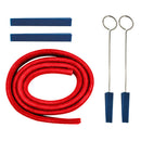 6pcs Fixing Piano Tuner Tuning Tool Kit Durable Rubber Mutes Temperament Strip