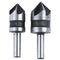 1/2"+5/8" HSS 6.35mm Hex Shank Chamfer Debur Countersink Drill Bit Set* TEUS