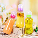 Luminous Plastic Milk Bottle Beverage Bottle Drink Cup Water Bottle Party Decor
