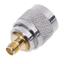 1Pc SMA-K female jack to UHF-J PL259 male SO239 plug RF adapter connector, J Gn