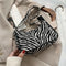 Animal Pattern Women Underarm Shoulder Bag Women Travel Handbags (Zebra)
