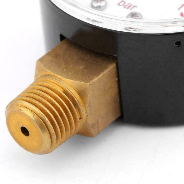 2020 Air Compressor Low Pressure Gauge Bar Meter Hydraulic Tester Gaug Dial E9J5