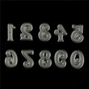 10Pcs Numbers Metal Cutting Dies for DIY Scrapbooking Album/photo Cards MakingM&