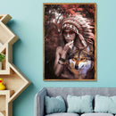 5D DIY Full Drill Diamond Painting Cross Stitch Embroidery Kit (Indian10)