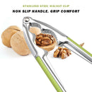 Stainless Steel Walnut Clamp Clip Pecan Nutcracker Sheller Kitchen Gadgets