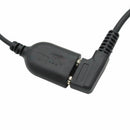 2 Pin Orifice K Head Male to Female Extend Cord Earphones Cable Walkie Talkie fd