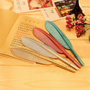 Colorful Feather Shape Gel Ink Pen Rollerball Refills Stationery School Things