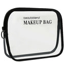 4Pcs Waterproof Transparent Pvc Bath Cosmetic Bag Women Make Up Case Travel