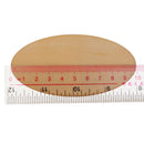 30 Pieces (100x50mm+80x40mm) Unpainted Natural Wooden Slice Pieces Oval Home