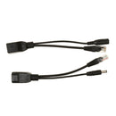 Passive PoE Power Over Ethernet Injector Splitter Adapter CAT5 Cable Kit