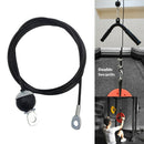 2x Fitness DIY Pulley Cable Rope Machine Attachment Hand Home Gym LAT Cables