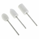 12pcs/Set Soft Felt Burrs Head Shank for Polishing Grinding Tool Set Wool Alloy
