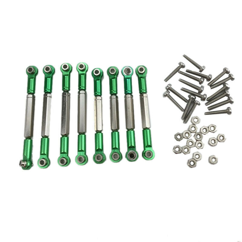 Metal Tie Rod for WPL 1:16 Henglong Military Truck Crawler Update Parts Gre T2G1