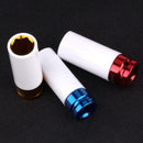 3pcs 17/19/21mm Pneumatic Tyre Protection Sleeve 1/2 Colorful Steam Sleeve
