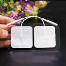 40pcs 2.0mm Jack 4*4cm Non-Woven Physiotherapy Tablets 20 Bags White Useful UVR