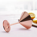 240Ml Stainless Steel Wine Glass Goblets Juice Drink Champagne Goblet Cockt D8E2