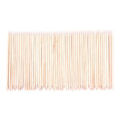 50Pcs Orange Wood Sticks for Nail Art Cuticle Pusher Remover Manicure Tool