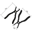 2Pcs Push Pin Pliers Set, 30 Degree and 80 Degree Plastic Fastener Remover  Y2X4