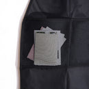 Car seat back protector cover kids kick clean mat protects storage bags M&O