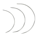 3 Pcs Leather Craft Tools Curved Upholstery Carpet Canvas Hand Sewing Needle