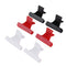 6pcs Butterfly Hair Clips Hairdressing Clamp Styling Tool Black Red White A