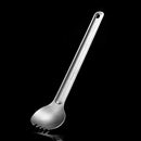 Titanium Fork Long Handle Fork Outdoor Camping Spork Tableware Picnic For Hn