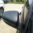 Side Mirror Covers Caps(Carbon Look)Replacement Carbon Mirror Caps For Golf