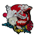Japanese Koi Fish Sewing On Patch Embroidery Appliques Craft DIY Decoration